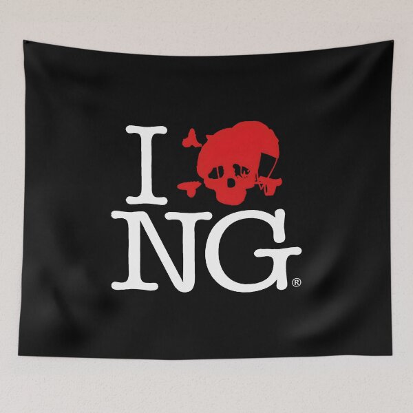 Item preview, I Love NovaGang Skull Logo Design designed and sold by 808Garments.