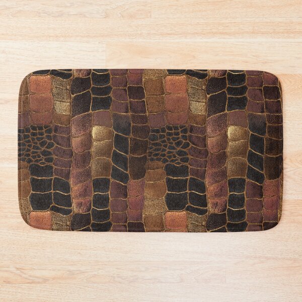Item preview, Chic Natural Crocodile Skin Pattern For Holiday Surprise designed and sold by RoyalStarsPatts.
