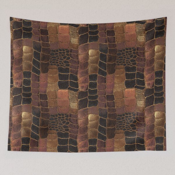 Item preview, Chic Natural Crocodile Skin Pattern For Holiday Surprise designed and sold by RoyalStarsPatts.