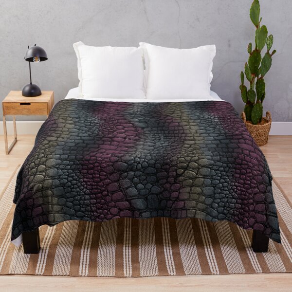 Item preview, Artistic Sleek Crocodile Skin Pattern For Boho Print Lover designed and sold by RoyalStarsPatts.