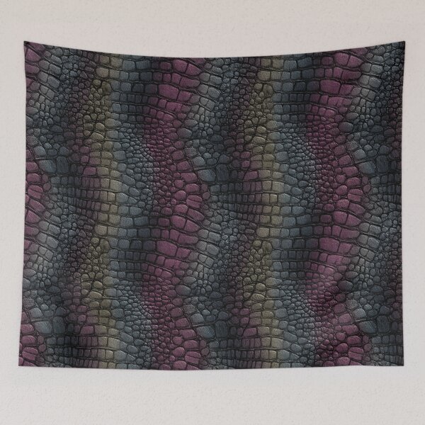 Item preview, Artistic Sleek Crocodile Skin Pattern For Boho Print Lover designed and sold by RoyalStarsPatts.