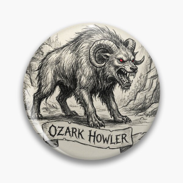 Item preview, Ozark Howler in an Ozark Ravine designed and sold by irregulargoods.
