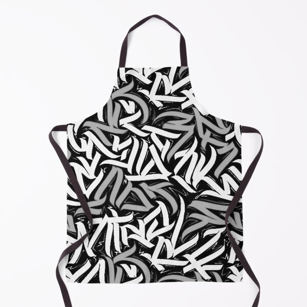 Item preview, Calligraphy Graffiti in grays designed and sold by ViaARTfactory.