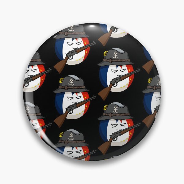 Item preview, Napoleonic Franceball (Countryball) designed and sold by Georain.