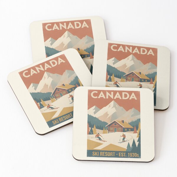 Item preview, vintage travel canada Rocky Mountains designed and sold by Uglyandcute.