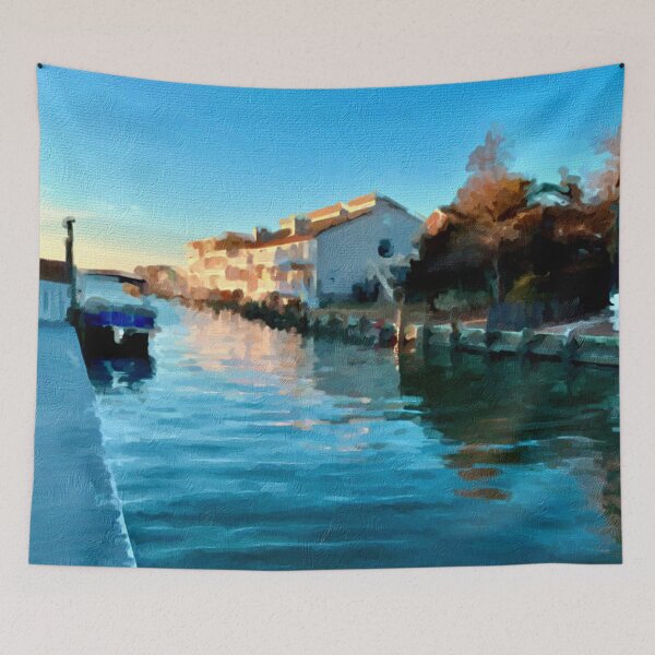 Item preview, Boat Docks by the Bay designed and sold by Pamela Storch.