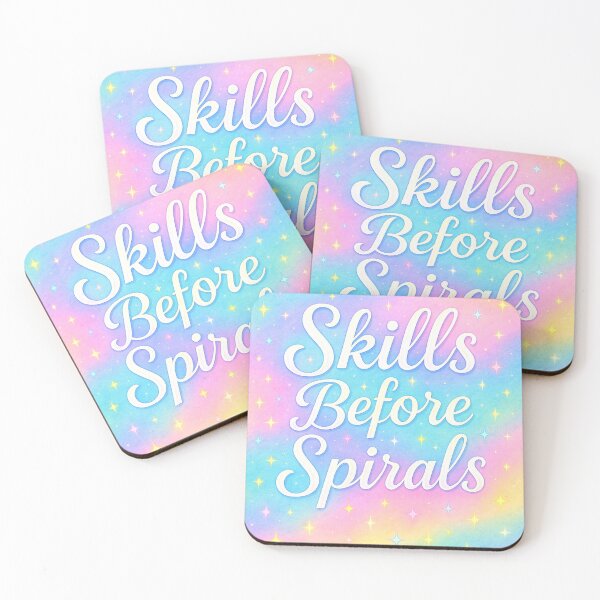 Item preview, Pastel DBT Skills Before Spirals Mental Health Aesthetic designed and sold by ArcanePrintsxo.