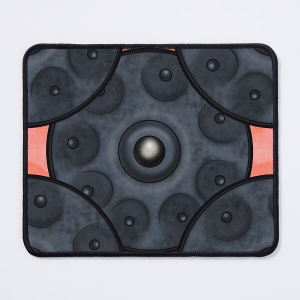 Item preview, Handpan with salmon-colored background designed and sold by Milamara.