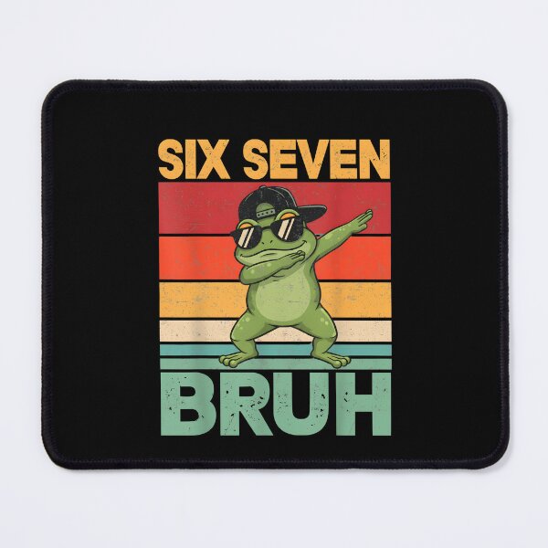 Item preview, Six Seven Bruh Dab Frog Funny Animal designed and sold by SofenArt.