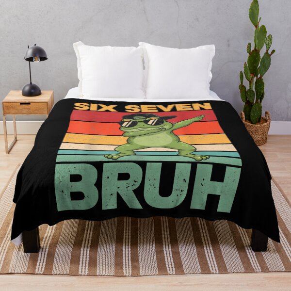 Item preview, Six Seven Bruh Dab Frog Funny Animal designed and sold by SofenArt.