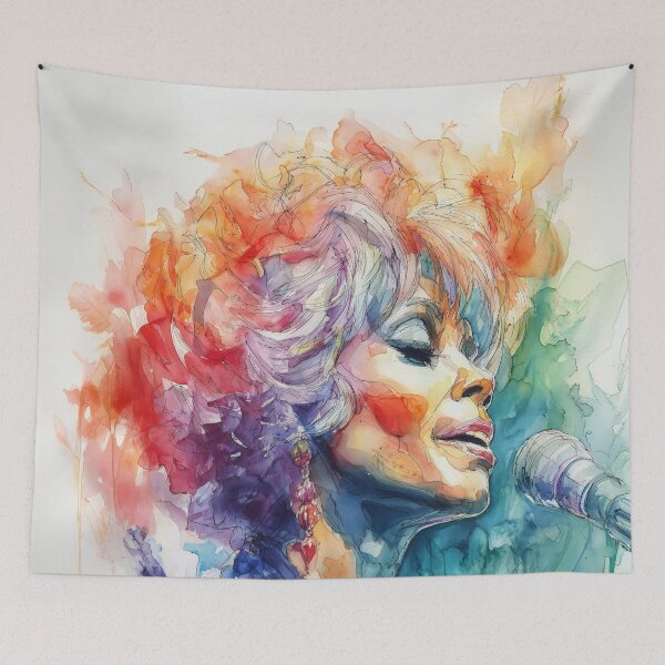 Item preview, Tina Turner Art, Singer, Soul, Icon, Music, Poster designed and sold by jmgstore.