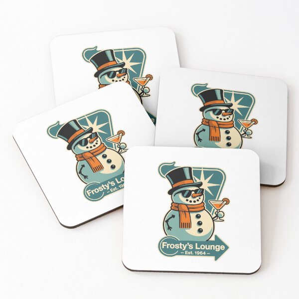 Item preview, Frosty's Lounge, est. 1964, retro designed and sold by RisingWolfStudio.