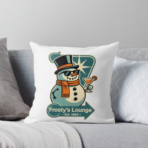 Item preview, Frosty's Lounge, est. 1964, retro designed and sold by RisingWolfStudio.