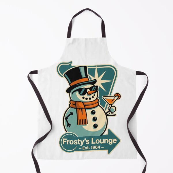 Item preview, Frosty's Lounge, est. 1964, retro designed and sold by RisingWolfStudio.
