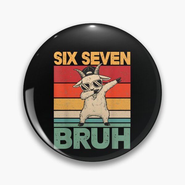 Item preview, Six Seven Bruh Dab Goat Funny designed and sold by SofenArt.