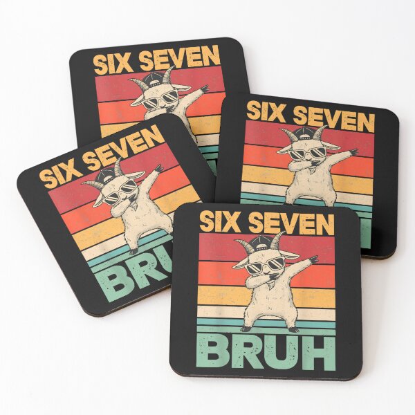 Item preview, Six Seven Bruh Dab Goat Funny designed and sold by SofenArt.