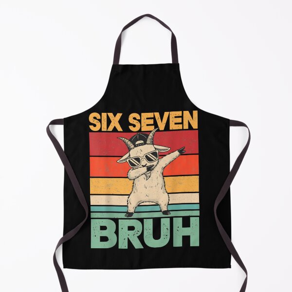 Item preview, Six Seven Bruh Dab Goat Funny designed and sold by SofenArt.