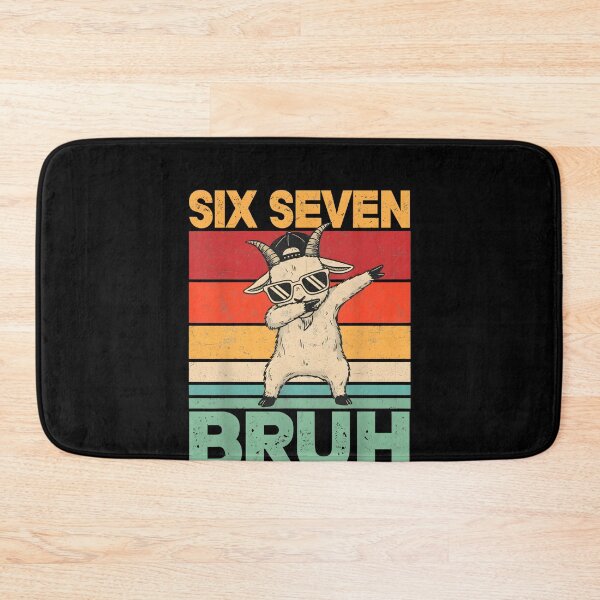 Item preview, Six Seven Bruh Dab Goat Funny designed and sold by SofenArt.