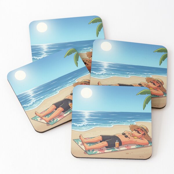 Item preview, Beachside Doze Under The Sun designed and sold by Krfto.