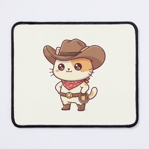 Item preview, Cute Cowboy Cat designed and sold by HoopeStylee.