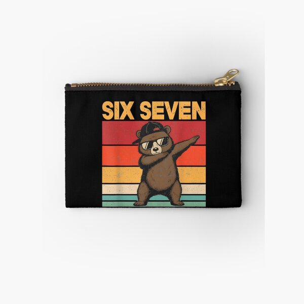 Item preview, Six Seven Bruh Funny Bear Dab Retro designed and sold by SofenArt.