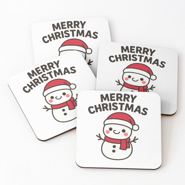 Item preview, Merry Christmas Snowman | Cute Kawaii Snowman in Santa Hat | Holiday Winter Design designed and sold by StyleLap.