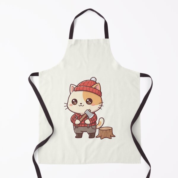 Item preview, Cute Lumberjack Cat designed and sold by HoopeStylee.
