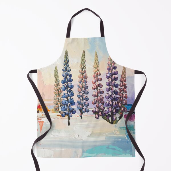 Item preview, Colorful Dreamscape with Lupines designed and sold by Modern-Tropical.