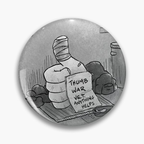Item preview, Thumb War Vet designed and sold by QuickiesComic.