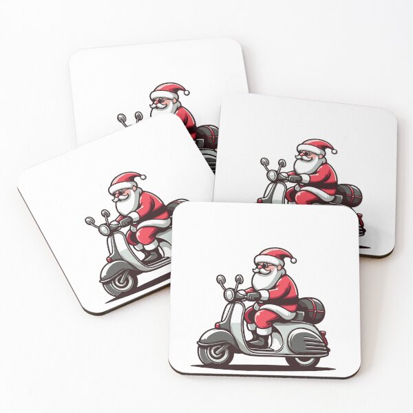 Item preview, Santa Riding Scooter designed and sold by Gkinoki.