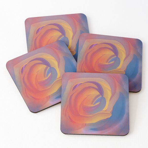 Item preview, Translucent Multicolored Rose by ElitebyElise designed and sold by ElitebyElise.
