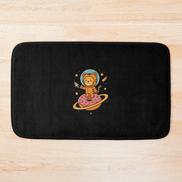 Item preview, Astronaut Tiger on Donut Planet designed and sold by meesara.