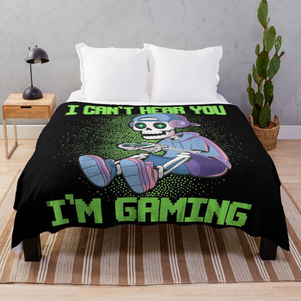 Item preview, Gamer Skeleton Gaming Video Games designed and sold by IsmaelSay.