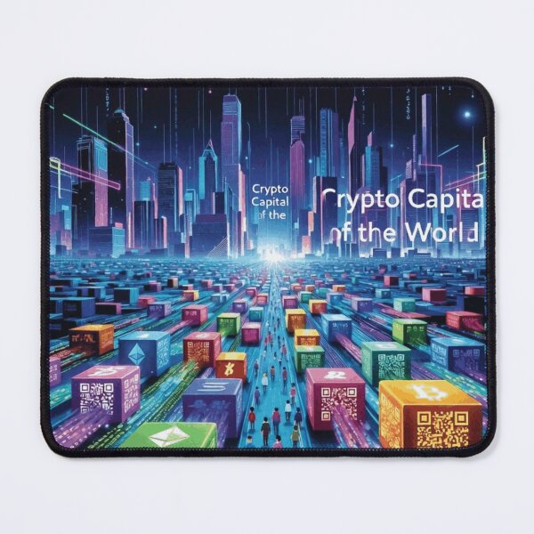 Item preview, CRYPTO CAPITAL OF THE WORLD designed and sold by artfu.