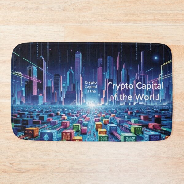 Item preview, CRYPTO CAPITAL OF THE WORLD designed and sold by artfu.