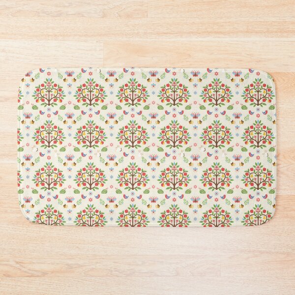 Item preview, Blossom Grove – Whimsical Scandinavian Folk Art Seamless Design © heidiannemorris designed and sold by FOLK ART FUSION by heidiannemorris.