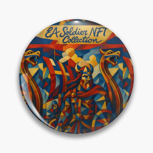 Artikelvorschau, Nordischer Wikingerkrieger, EA Soldier NFT-Kollektion, Legendäre Krieger-Serie entworfen und verkauft von EASNFTCOL.