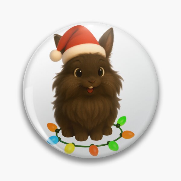 Item preview, Christmas Jersey Wooly Rabbit designed and sold by Sillytoe.