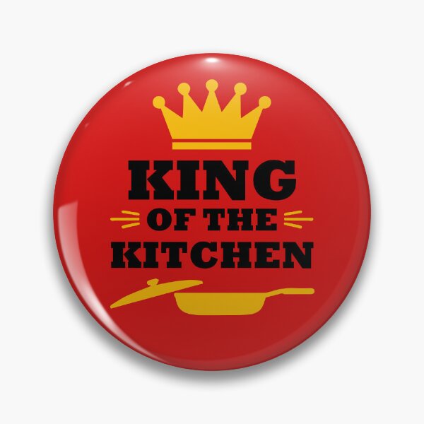 Item preview,  King Of The Kitchen. Funny Kitchen Quote. Cooking Quote. designed and sold by DesignHouse07.