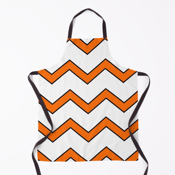 Item preview, Orange Chevron Stripes Outline Pattern designed and sold by patternsoup.