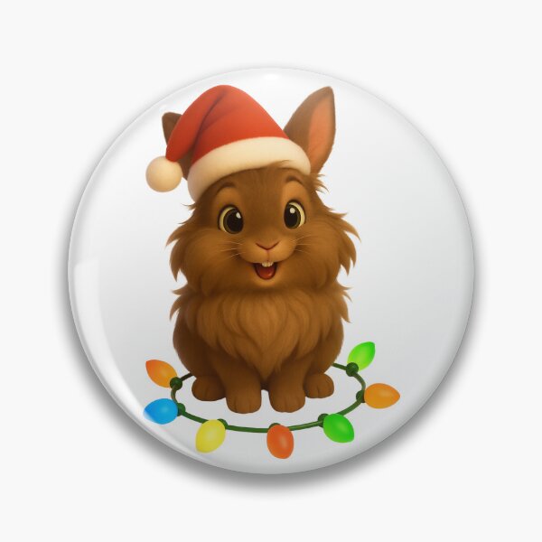 Item preview, Christmas Lionhead Rabbit designed and sold by Sillytoe.