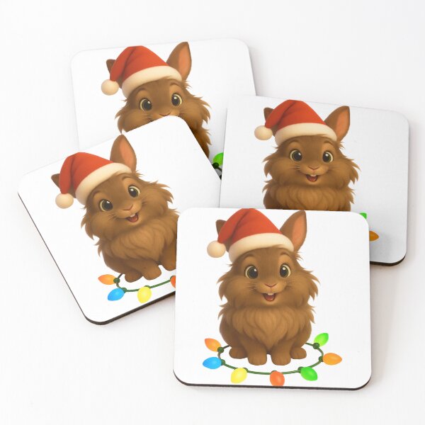 Item preview, Christmas Lionhead Rabbit designed and sold by Sillytoe.