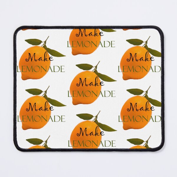 Item preview, Make Lemonade- Cute colorful motivational quote designed and sold by ABG Inspirational Art.