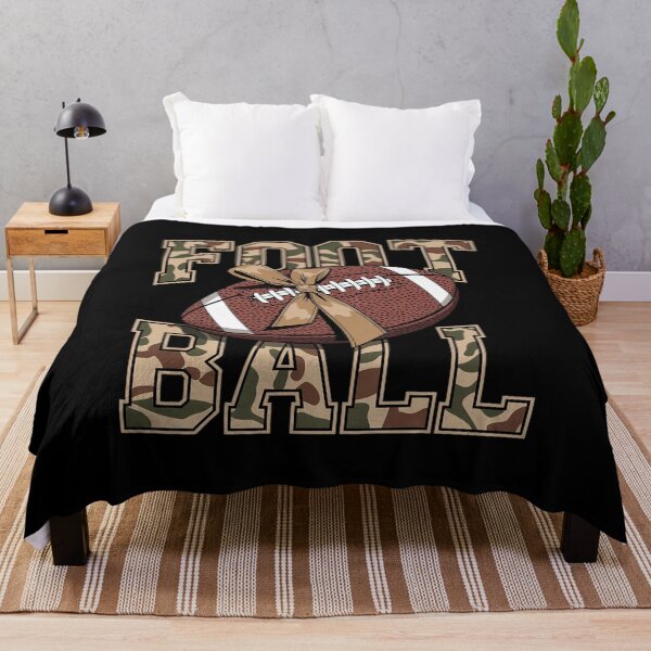 Item preview, Camo Football Coquette Bow Football Mom Game Day designed and sold by FadeOfThrone.