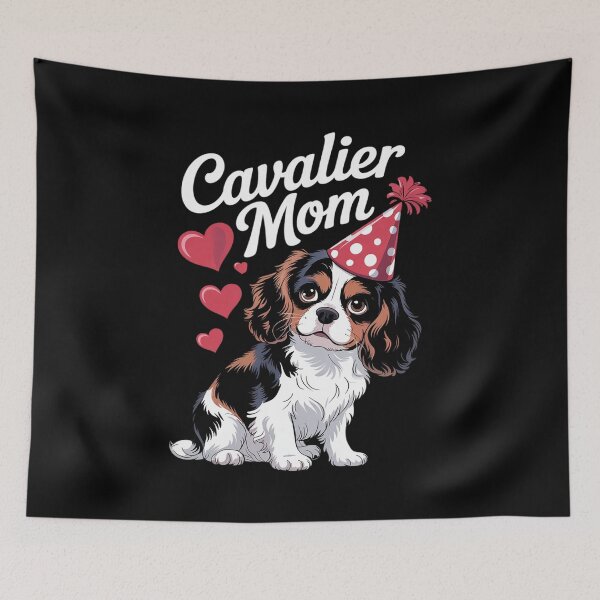Item preview, Cavalier King Charles Art For Women Mom Cavalier Spanie  designed and sold by FadeOfThrone.