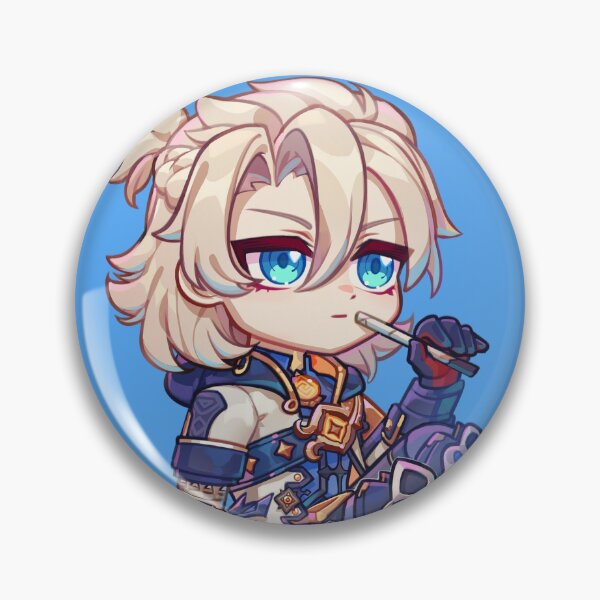Item preview, Albedo Genshin Impact Sticker designed and sold by Yan Factorial.