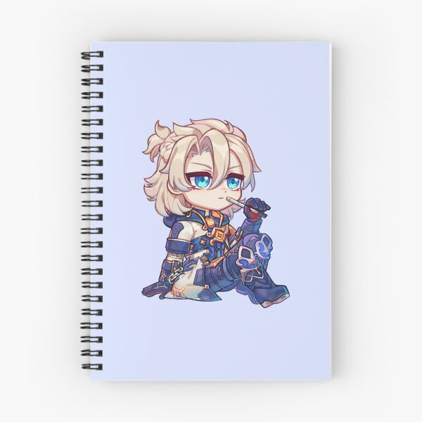 Item preview, Albedo Genshin Impact Sticker designed and sold by Yan Factorial.