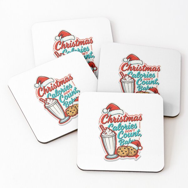Item preview, Christmas Calories Don't Count baby designed and sold by RisingWolfStudio.
