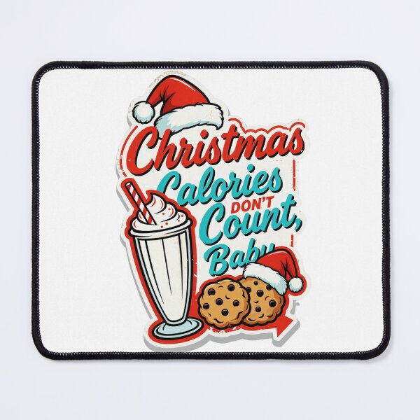 Item preview, Christmas Calories Don't Count baby designed and sold by RisingWolfStudio.