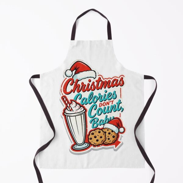 Item preview, Christmas Calories Don't Count baby designed and sold by RisingWolfStudio.